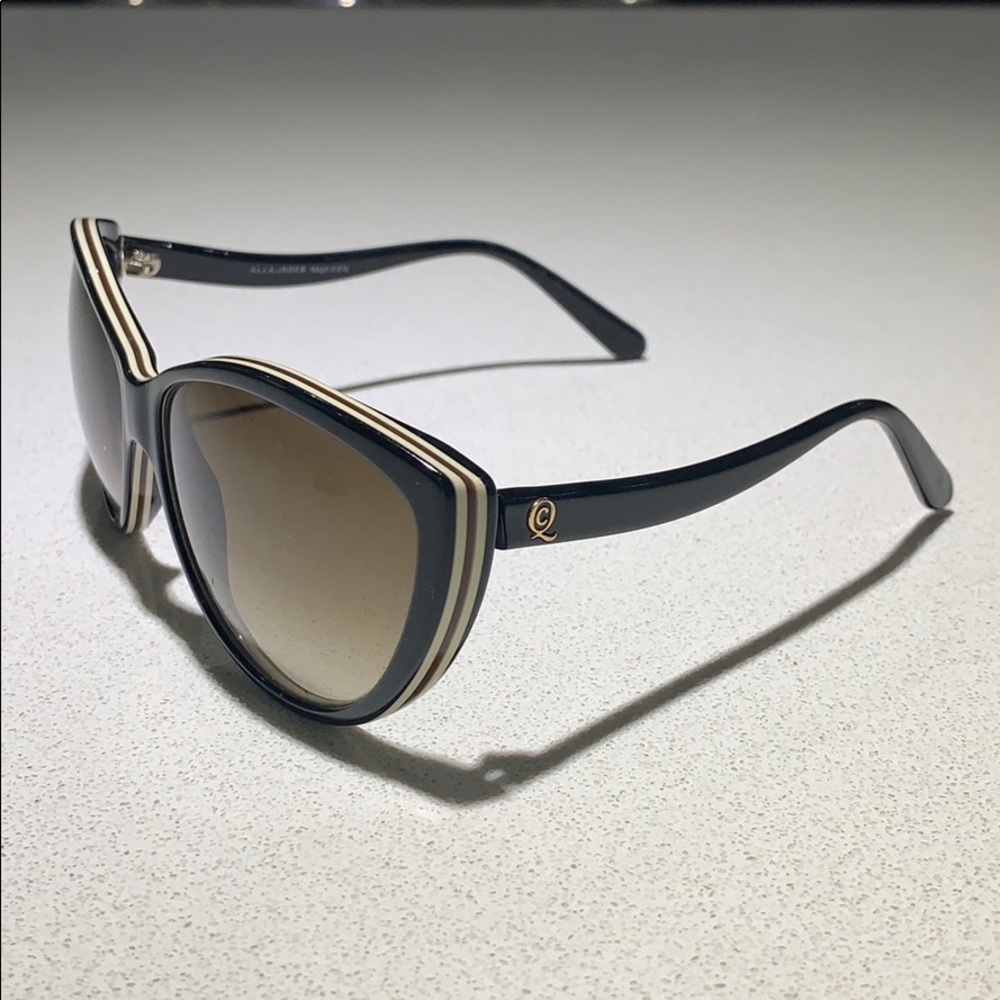 Alexander McQueen cat eye sunglasses